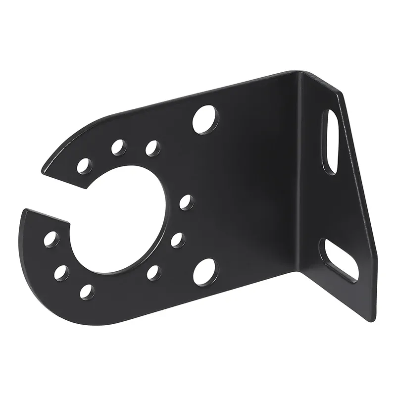 Monteringsplate for stikkontakt – vinklet metall 8 × 5 cm